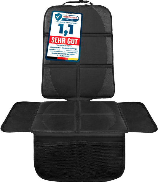 Autositz Unterlage Kindersitz ISOFIX Schwarz