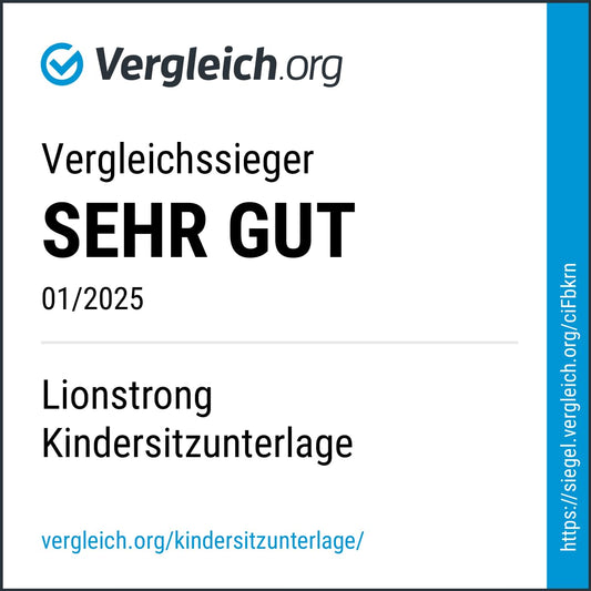 Autositz Unterlage Kindersitz ISOFIX Schwarz