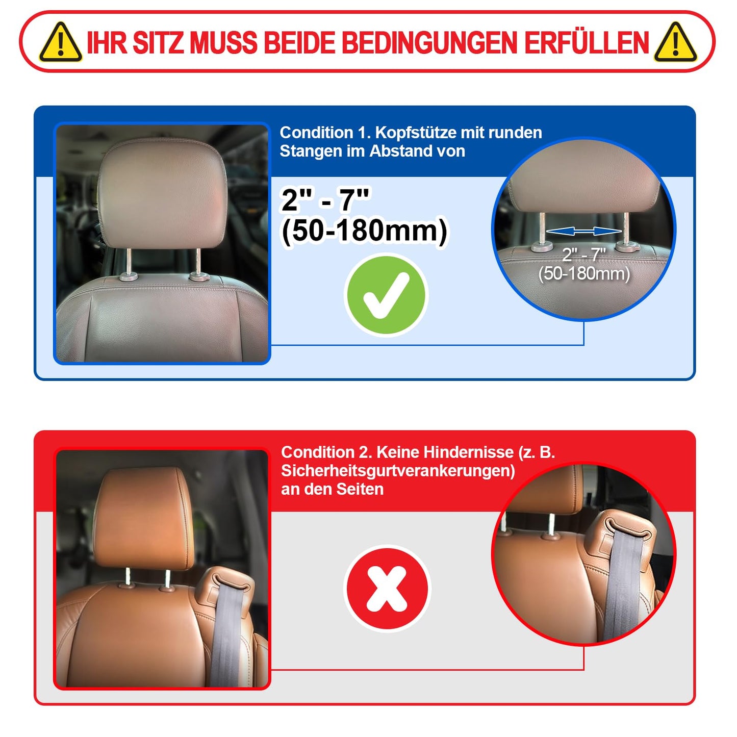 Spurtar Nackenkissen Auto für Kinder & Erwachsene Schwarz
